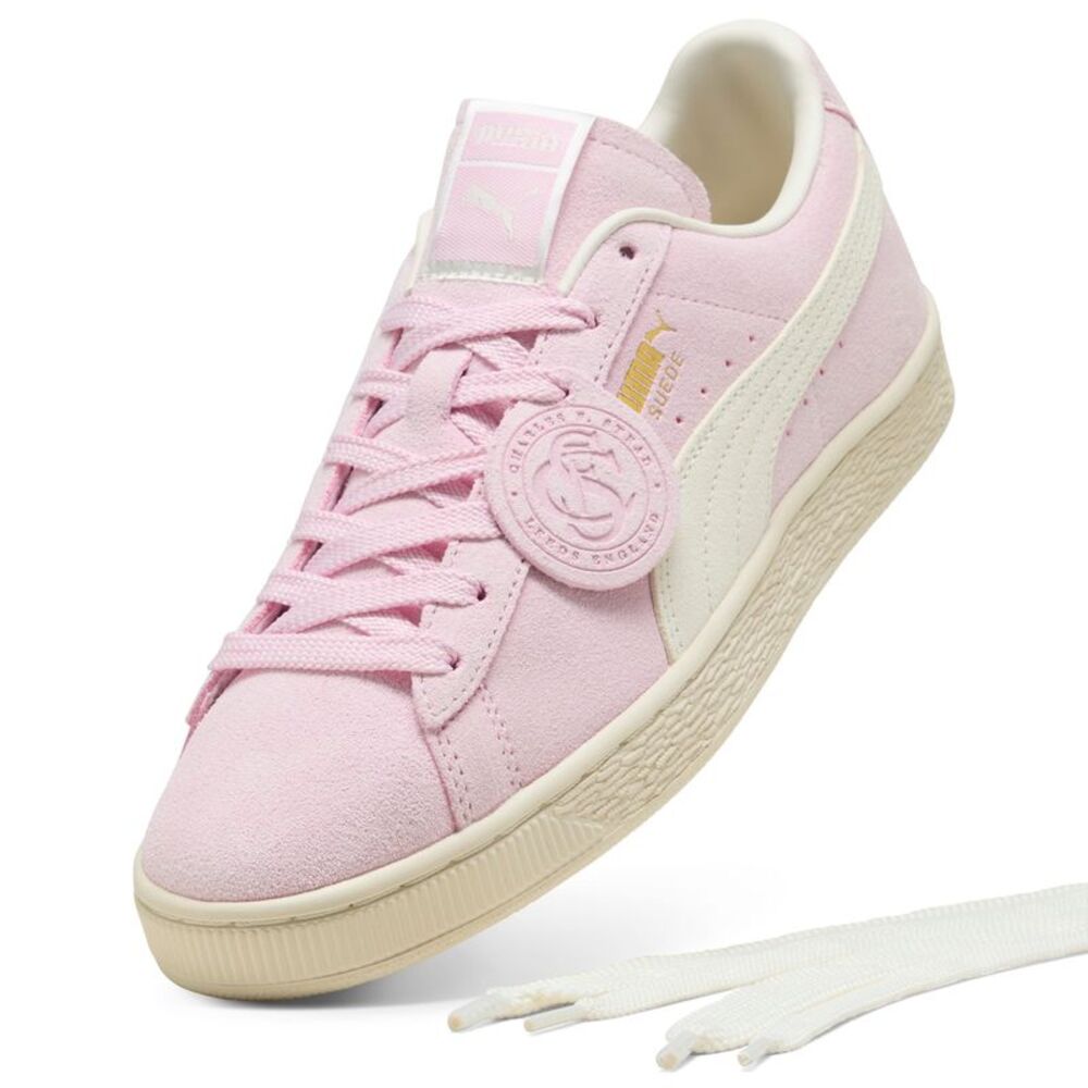 Puma Mens Suede Charles F. Stead Pink Shoes (NWT) - Picture 4 of 5